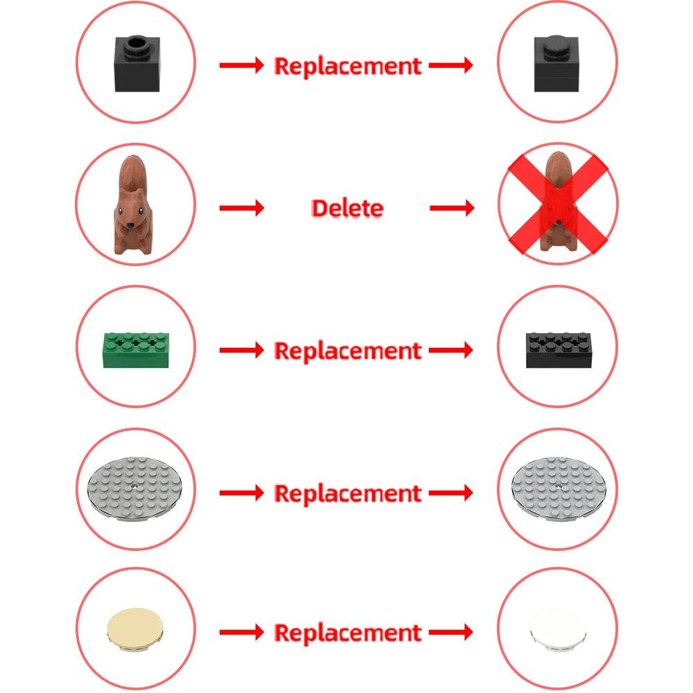 MOC-139323 Zeldaed Sheikah Tower Building Blocks Puzzle Toys Building Bricks MOC - ToylandEU