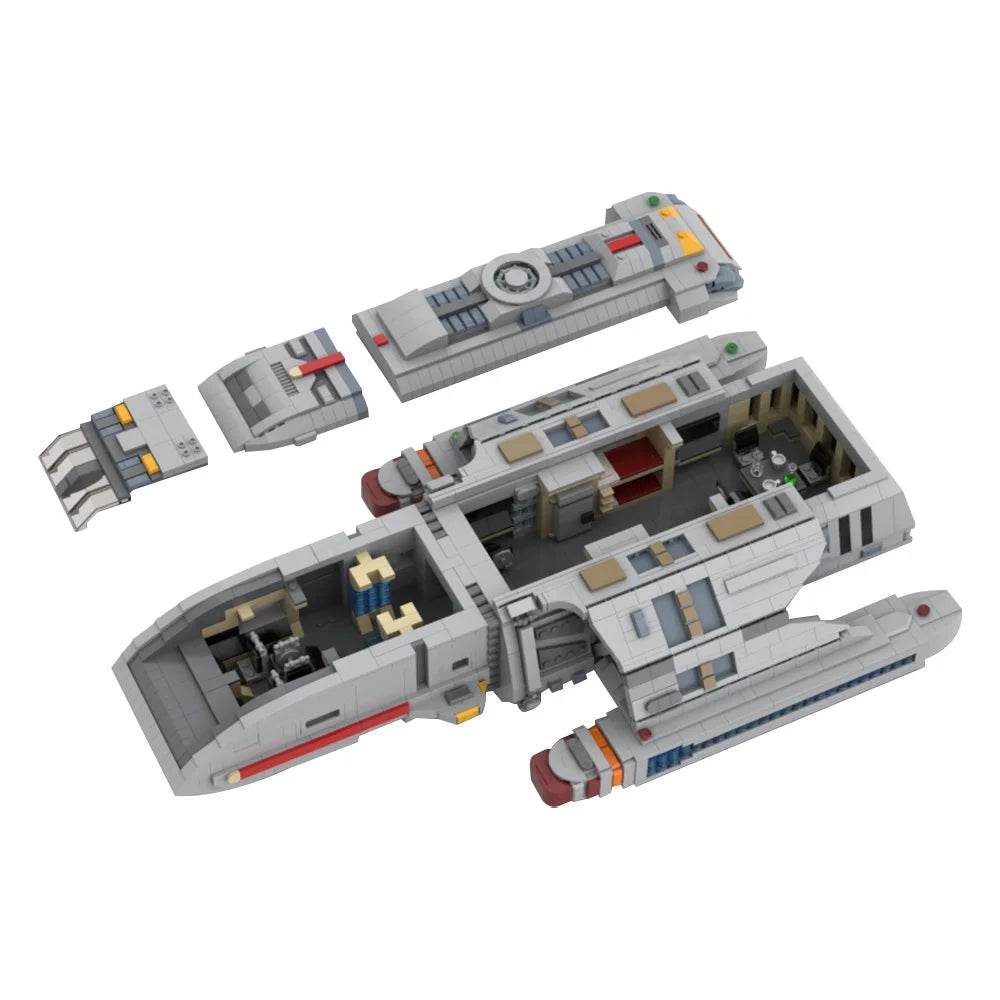 MOC-147771 Space Trek Runabout Model Building Blocks Gift Building Bricks MOC - ToylandEU