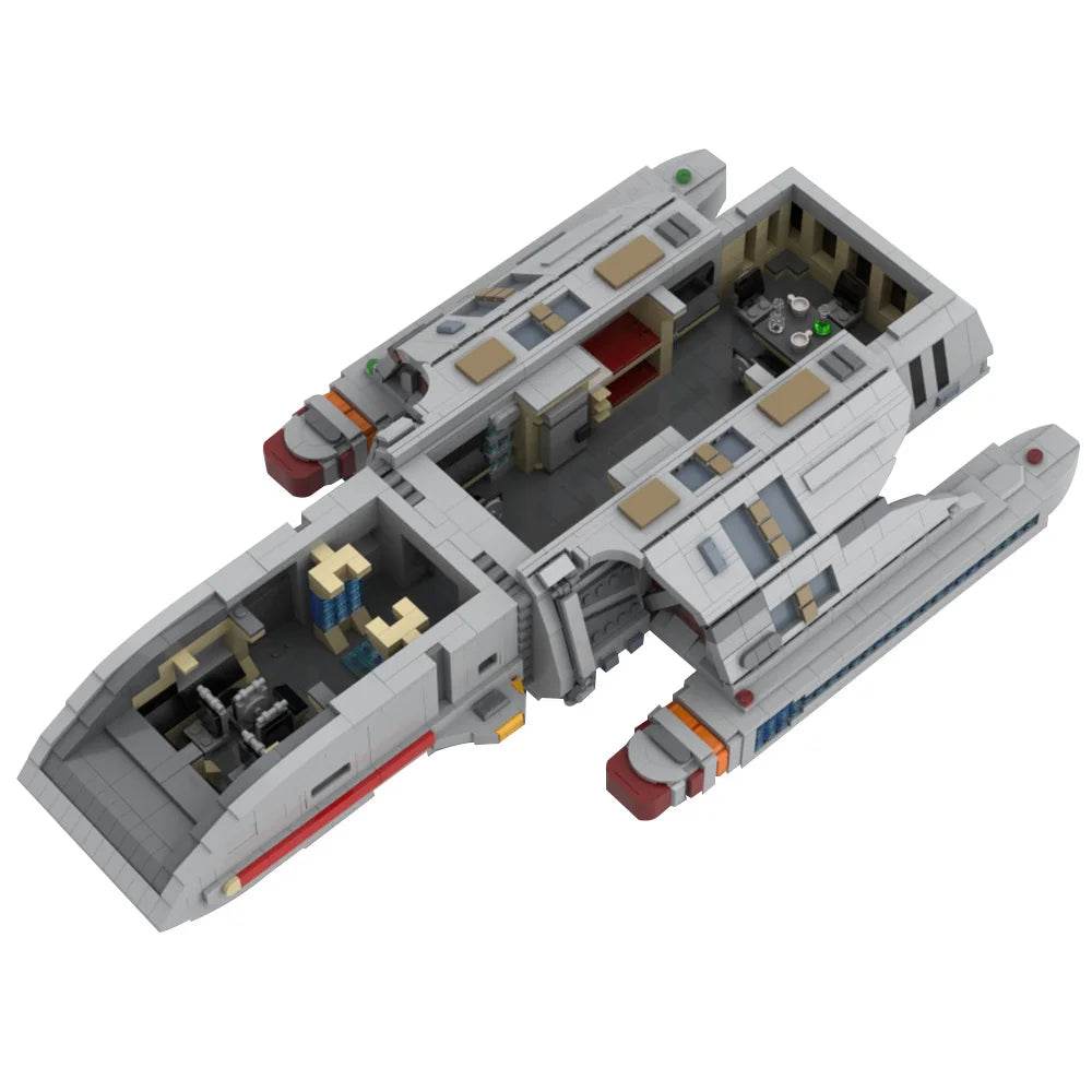 MOC-147771 Space Trek Runabout Model Building Blocks Gift Building Bricks MOC - ToylandEU