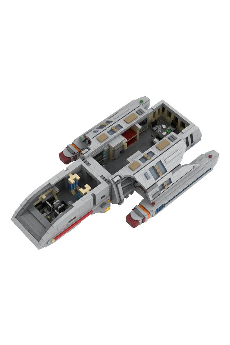 MOC-147771 Space Trek Runabout Model Building Blocks Gift Building Bricks MOC - ToylandEU