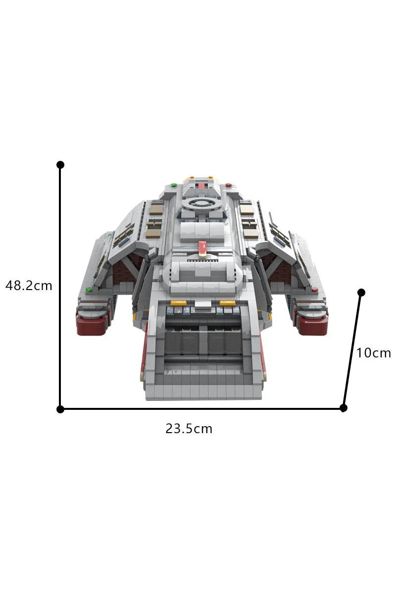 MOC-147771 Space Trek Runabout Model Building Blocks Gift Building Bricks MOC - ToylandEU