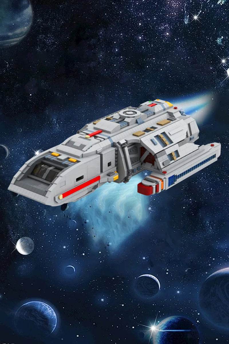 MOC-147771 Space Trek Runabout Model Building Blocks Gift Building Bricks MOC - ToylandEU