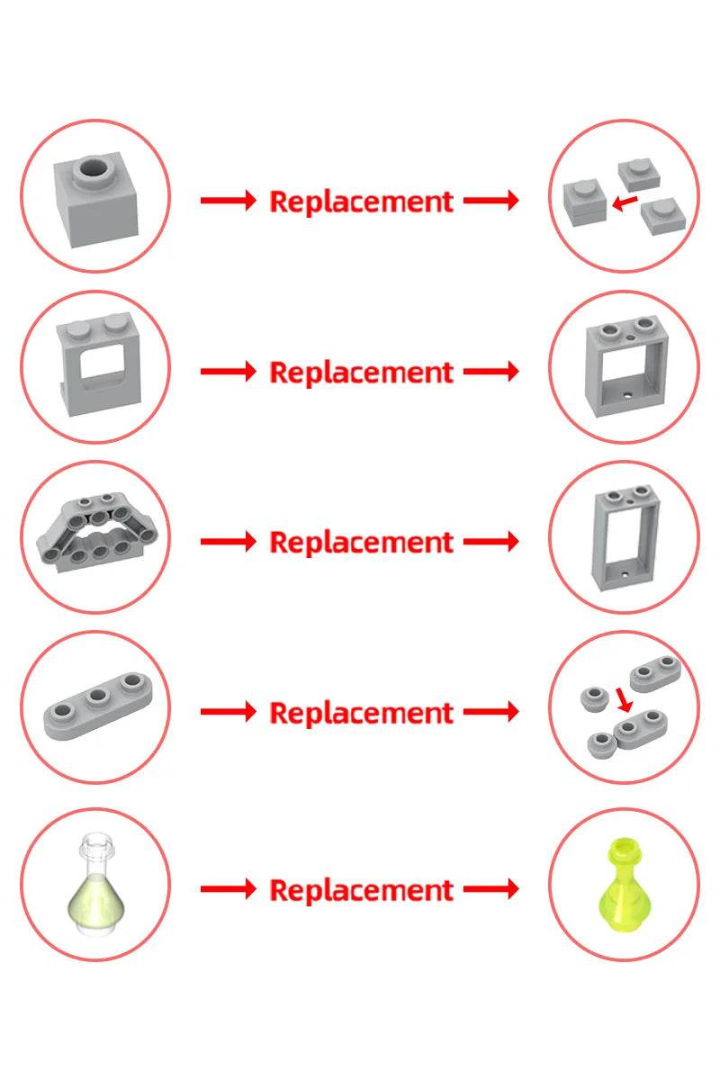 MOC-147771 Space Trek Runabout Model Building Blocks Gift Building Bricks MOC - ToylandEU