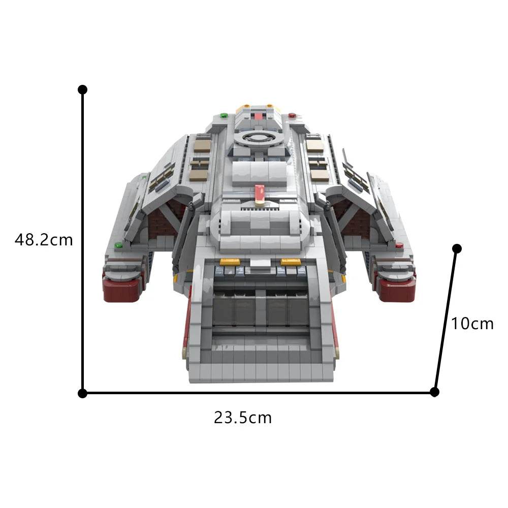 MOC-147771 Space Trek Runabout Model Building Blocks Gift Building Bricks MOC - ToylandEU