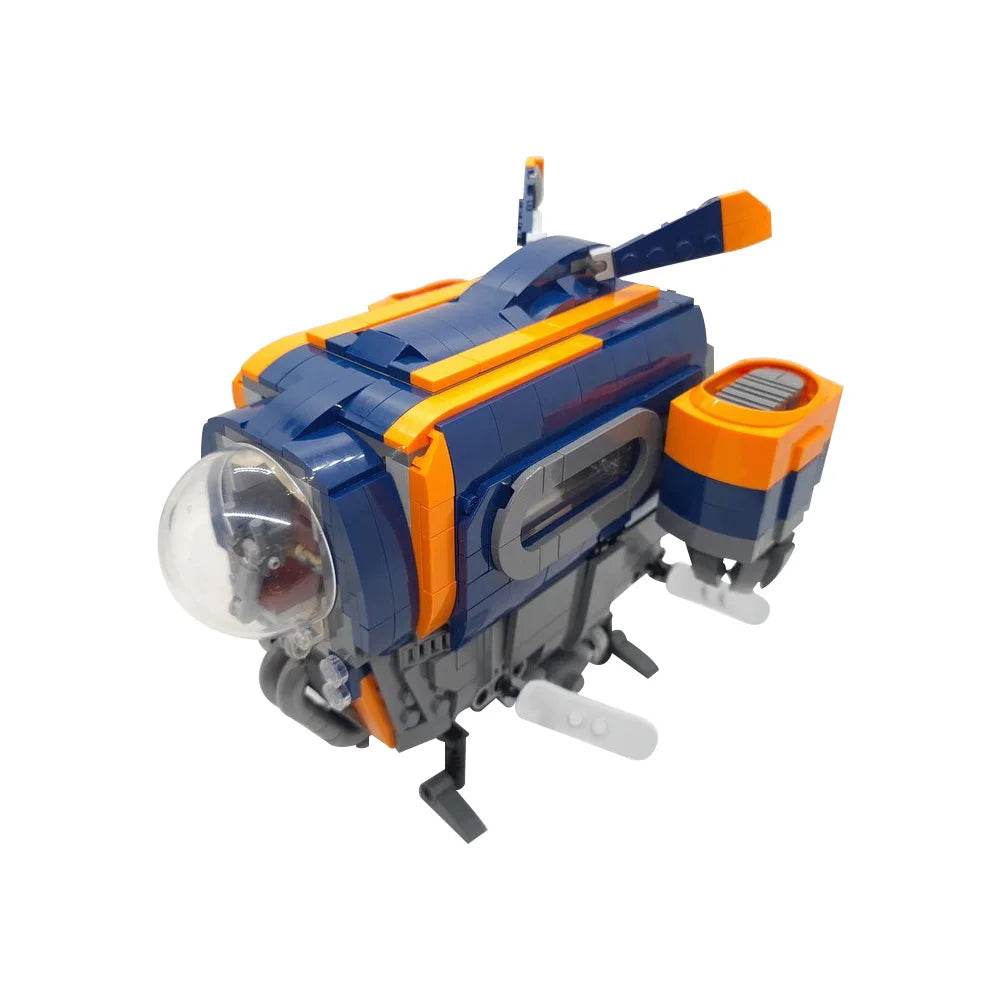 MOC-158411 Spaceship Model Building Blocks Deep Sea Trek Game Building Bricks MOC - ToylandEU