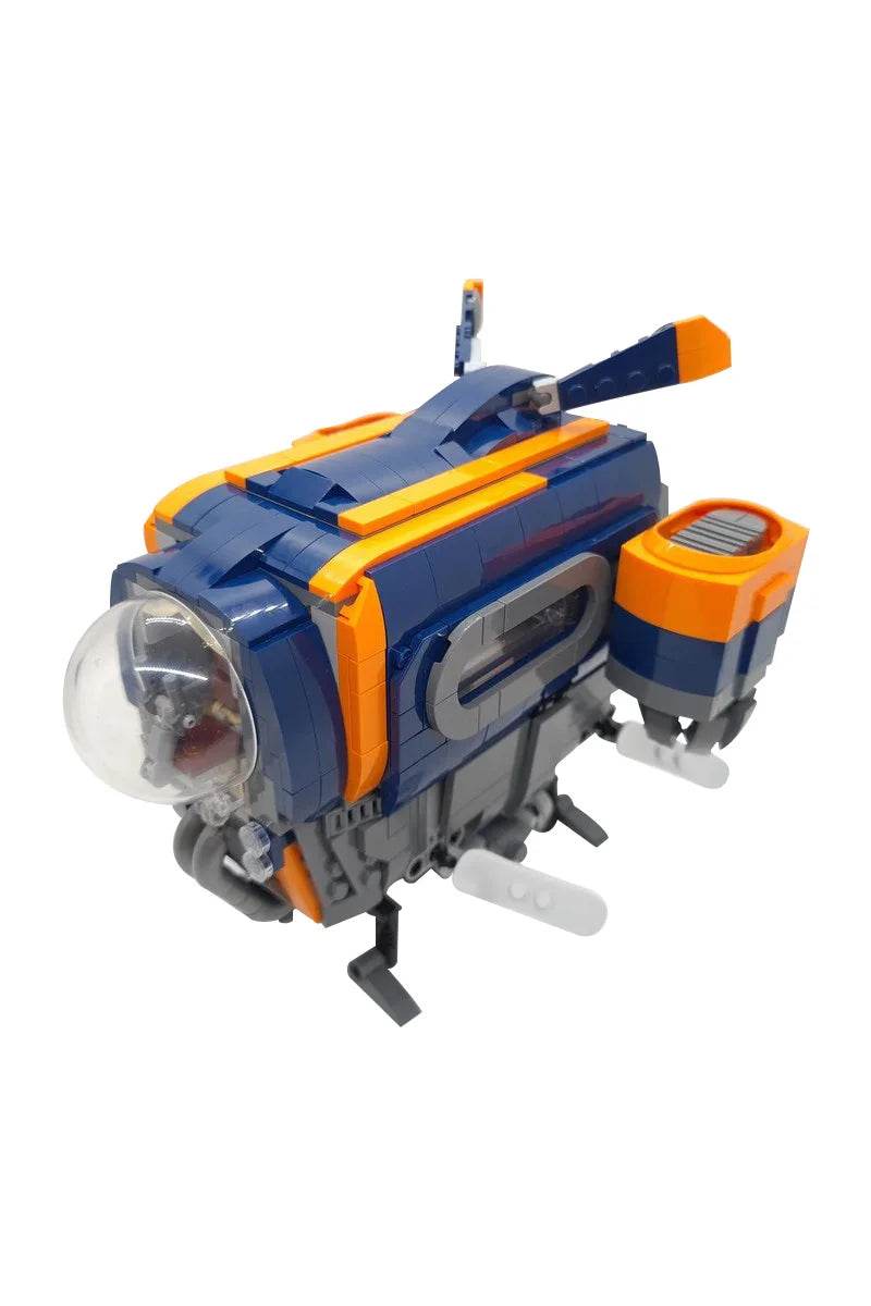 MOC-158411 Spaceship Model Building Blocks Deep Sea Trek Game Building Bricks MOC - ToylandEU