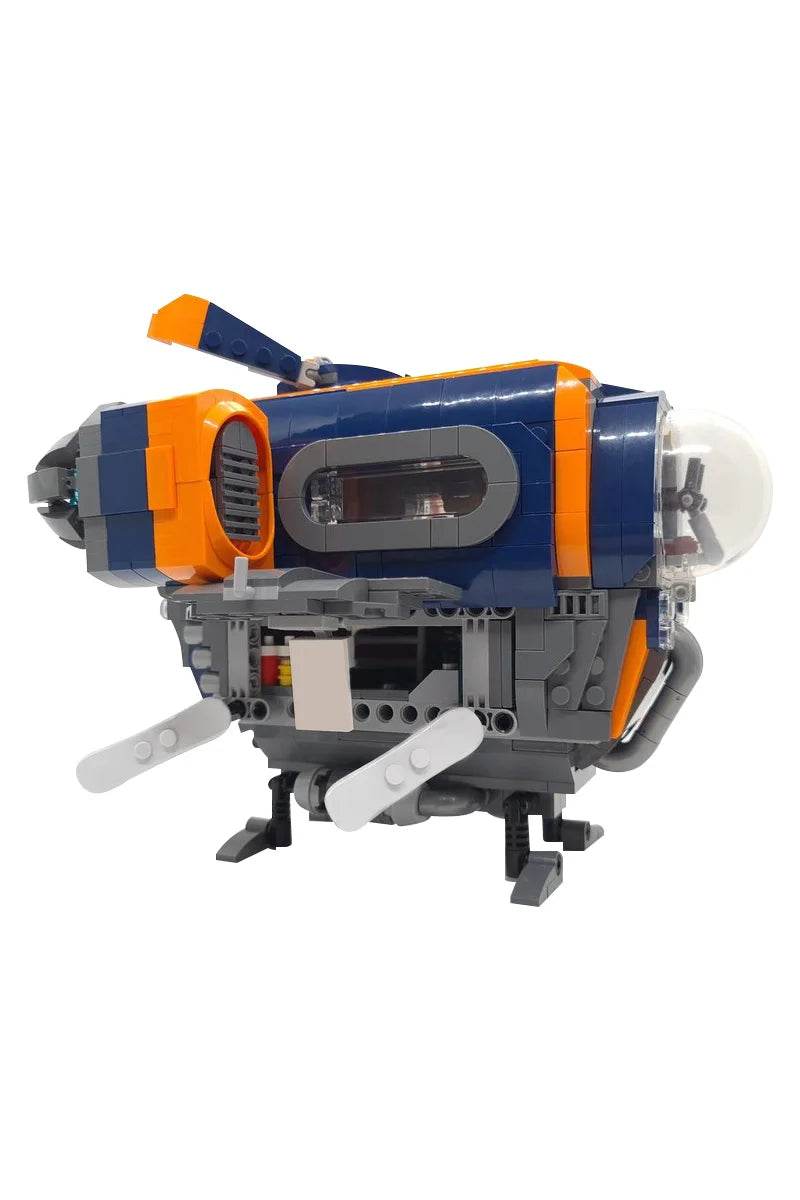 MOC-158411 Spaceship Model Building Blocks Deep Sea Trek Game Building Bricks MOC - ToylandEU