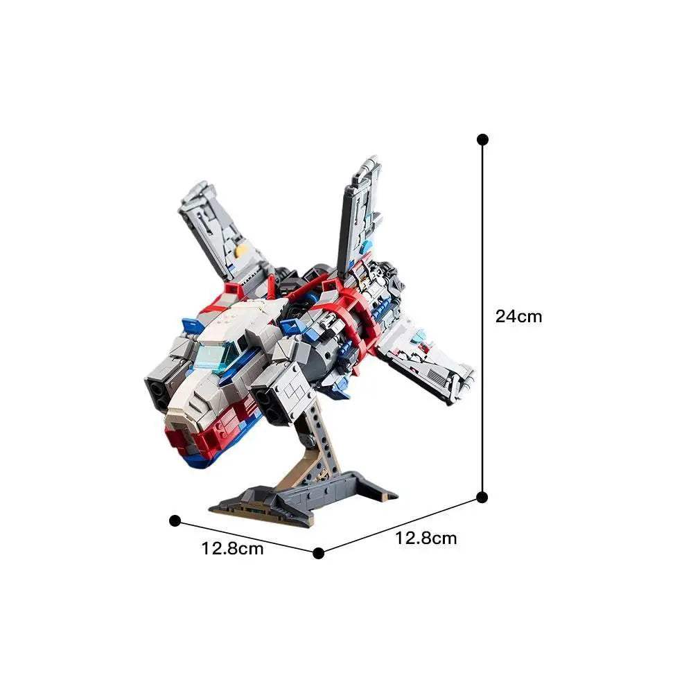 1671PC MOC-128778 X1-B500 Freedom Rebel Bomber Building Blocks Building Bricks MOC - ToylandEU