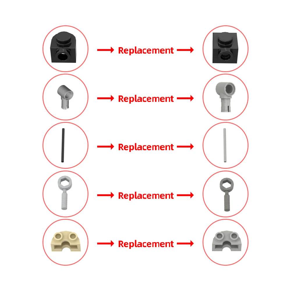 MOC 168210 Space War B1 Battle Robot Building Blocks Model Alien Robot Bricks Toys for Boys Birthday Gifts Assemble Toy Collectible - ToylandEU