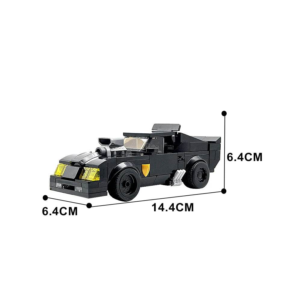 MOC-176509 Vehicle V8 Interceptor Building Blocks Sports Car - ToylandEU