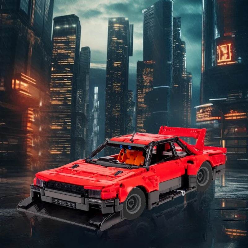 MOC-178245 Nissan Skyline KDR30 Building Blocks Building Bricks MOC Gift - ToylandEU