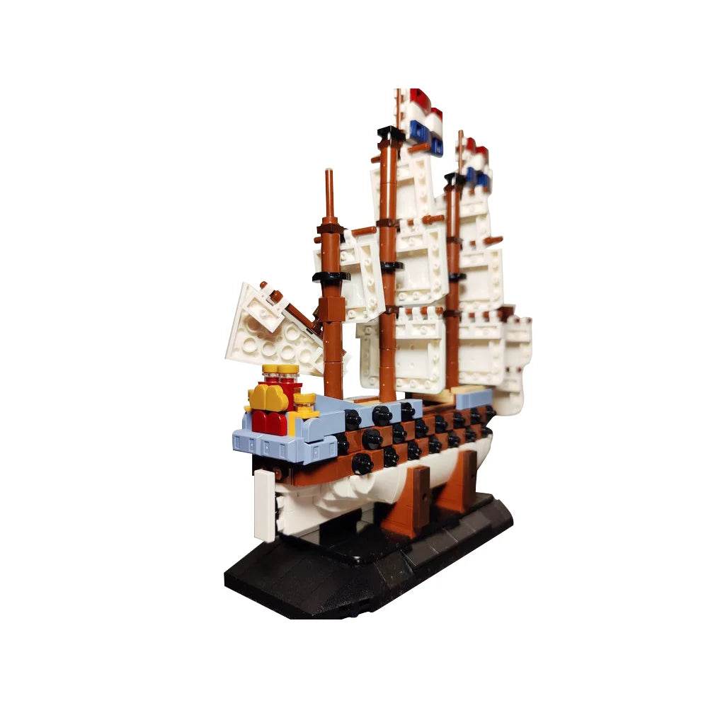 MOC-186253 Ship of the Zeven Provincien Building Blocks Model Building Bricks MOC - ToylandEU