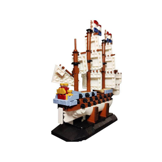MOC-186253 Ship of the Zeven Provincien Building Blocks Model Building Bricks MOC - ToylandEU