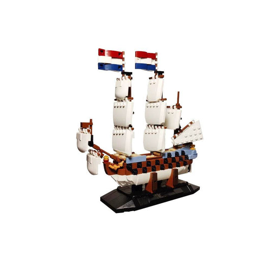 MOC-186253 Ship of the Zeven Provincien Building Blocks Model Building Bricks MOC - ToylandEU
