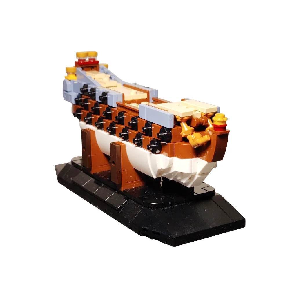 MOC-186253 Ship of the Zeven Provincien Building Blocks Model Building Bricks MOC - ToylandEU