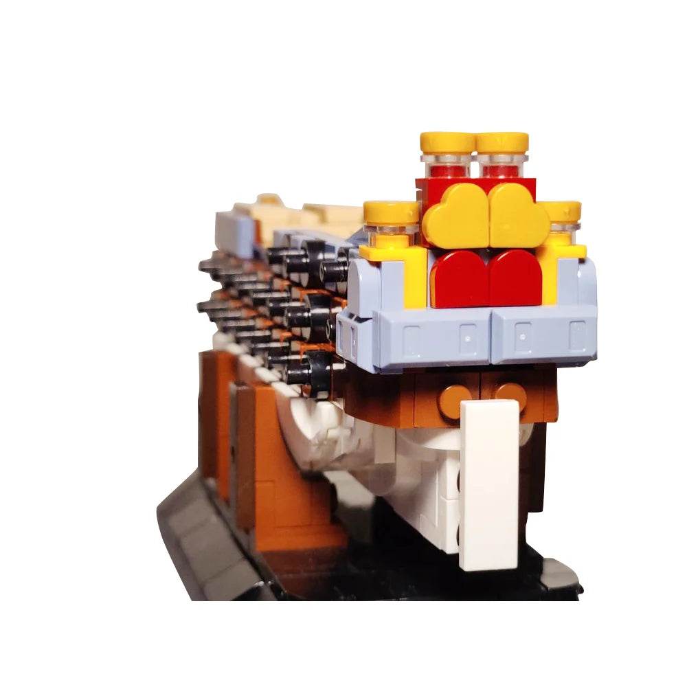 MOC-186253 Ship of the Zeven Provincien Building Blocks Model Building Bricks MOC - ToylandEU