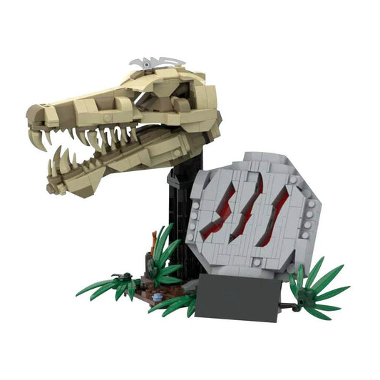 MOC-186989 Dinosaur Fossils Spinosaurus Model Building Blocks Building Bricks MOC - ToylandEU