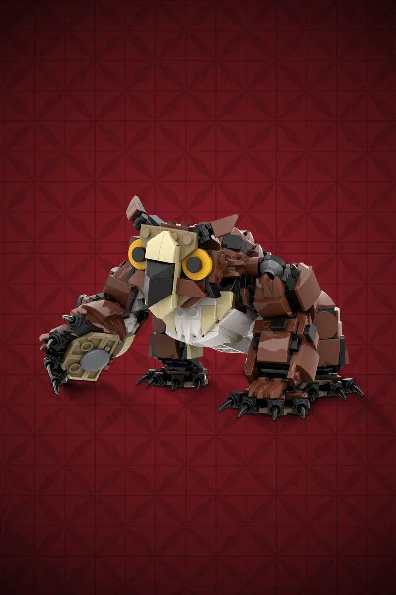 MOC-191156 The Grand Owlbear Model Building Blocks Building Bricks MOC - ToylandEU