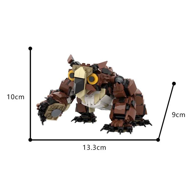 MOC-191156 The Grand Owlbear Model Building Blocks Building Bricks MOC - ToylandEU