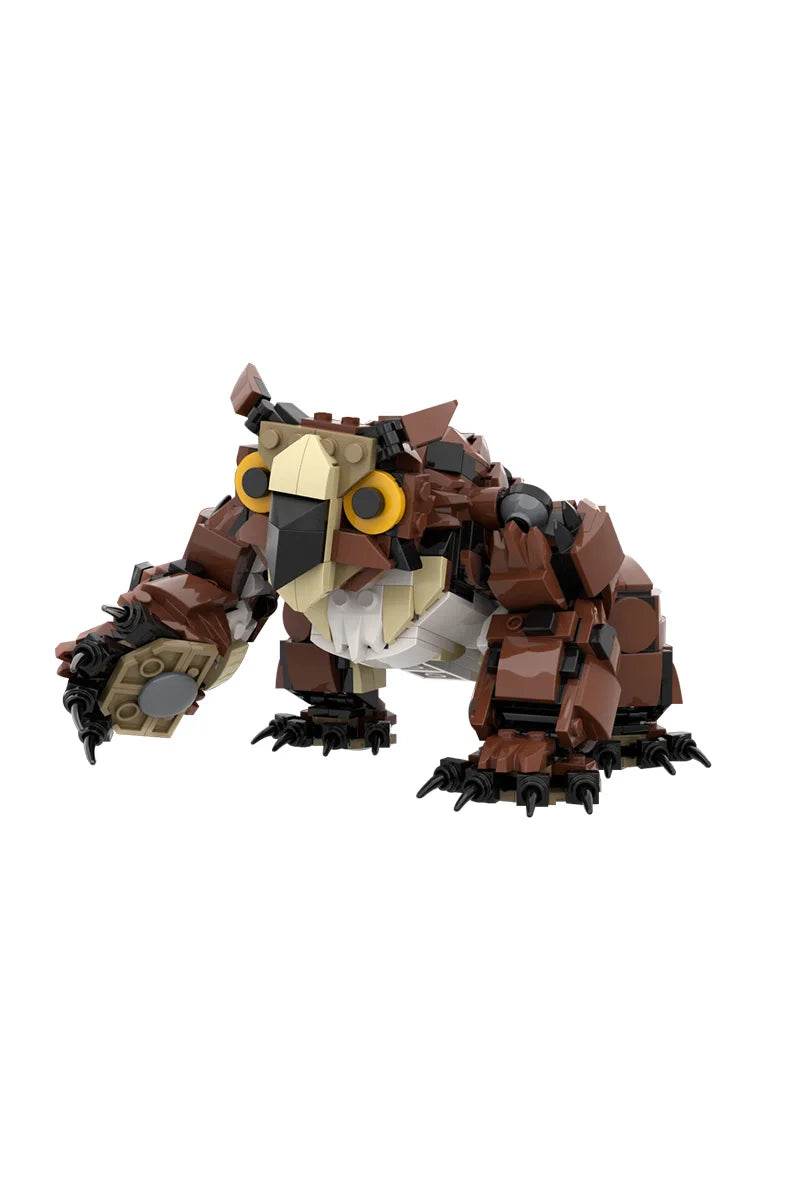 MOC-191156 The Grand Owlbear Model Building Blocks Gift Building Bricks MOC - ToylandEU