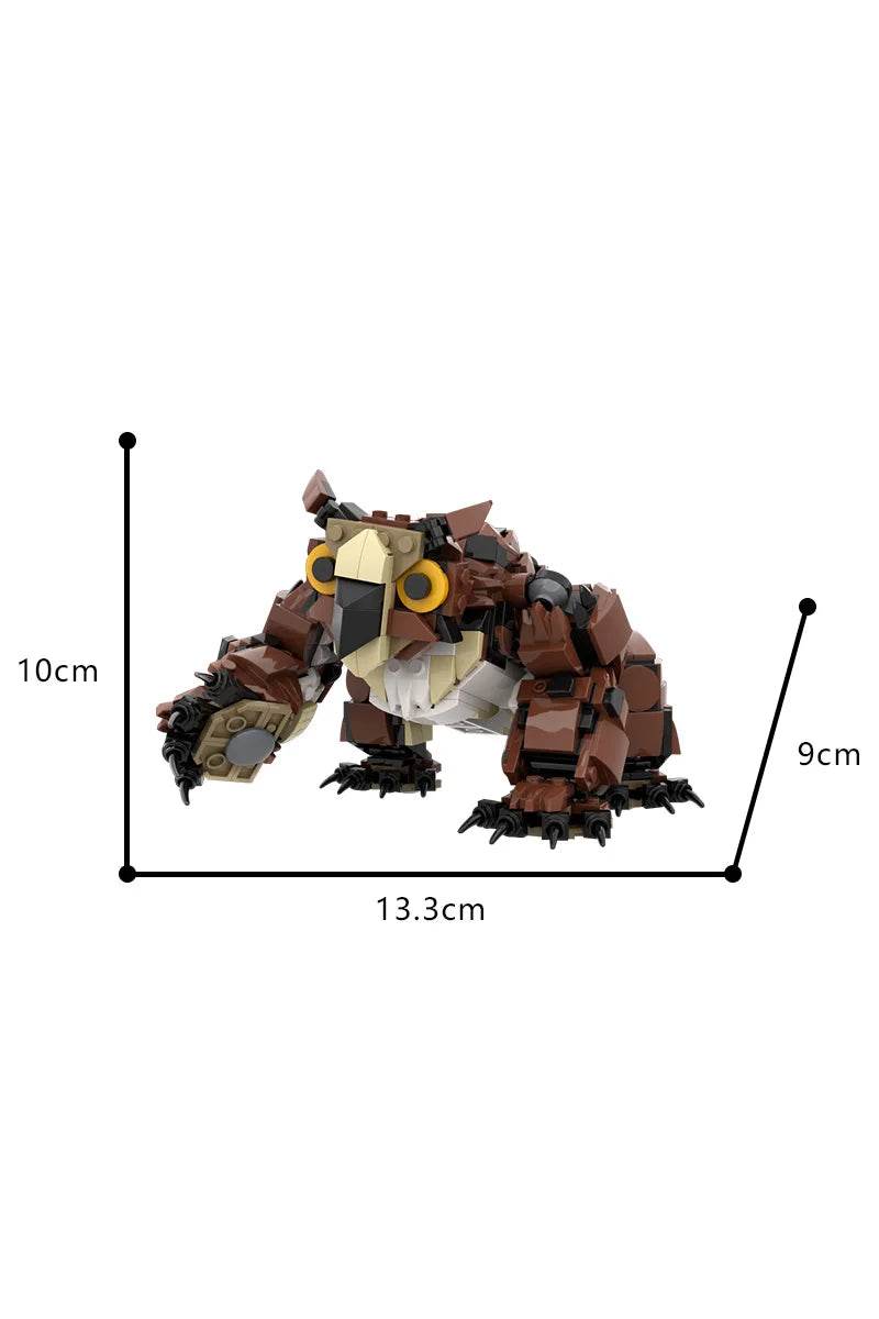 MOC-191156 The Grand Owlbear Model Building Blocks Gift Building Bricks MOC - ToylandEU