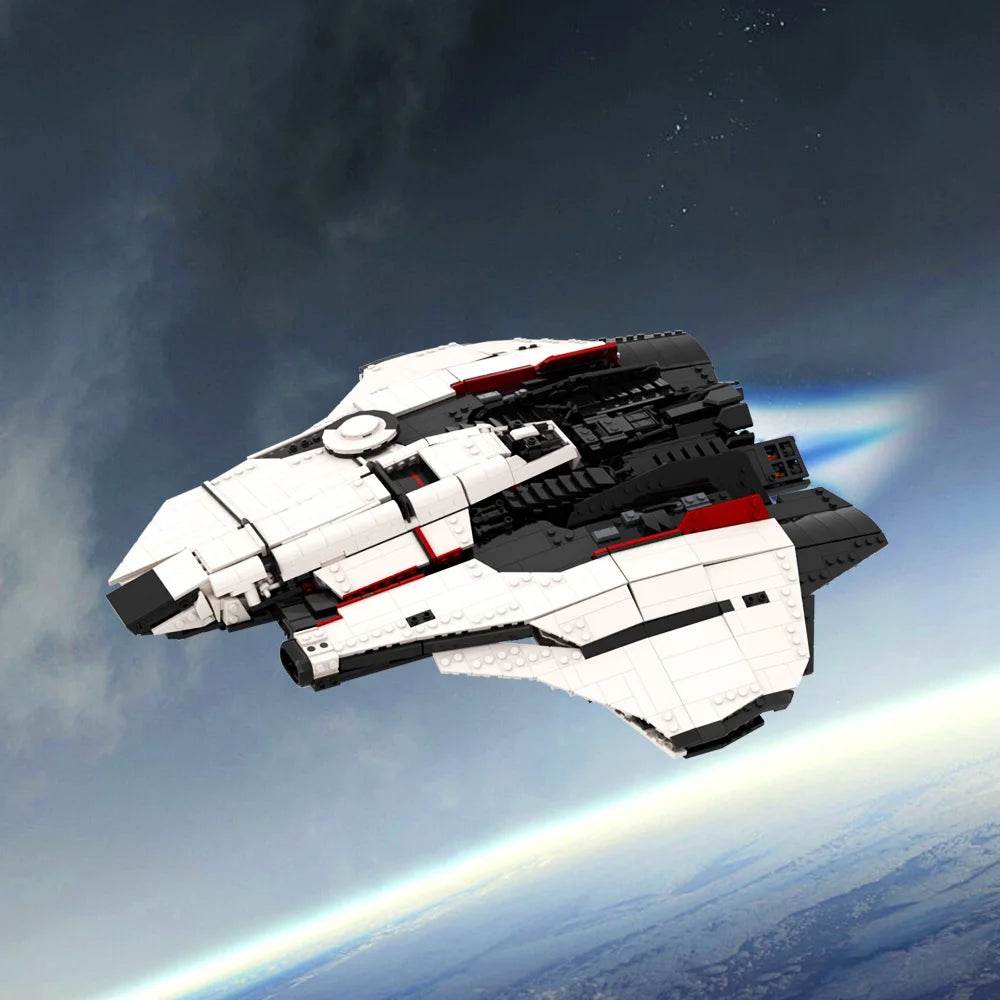MOC-191767 Star Citizen Crusader Mercury Building Blocks Model Building Bricks MOC - ToylandEU