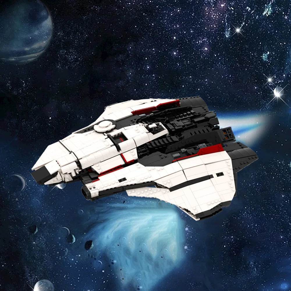 MOC-191767 Star Citizen Crusader Mercury Building Blocks Model Building Bricks MOC - ToylandEU