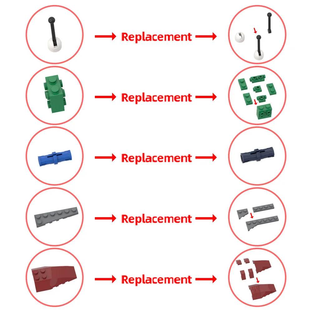 MOC-192566 CVN-78 Battleships Model Building Blocks Gift - ToylandEU