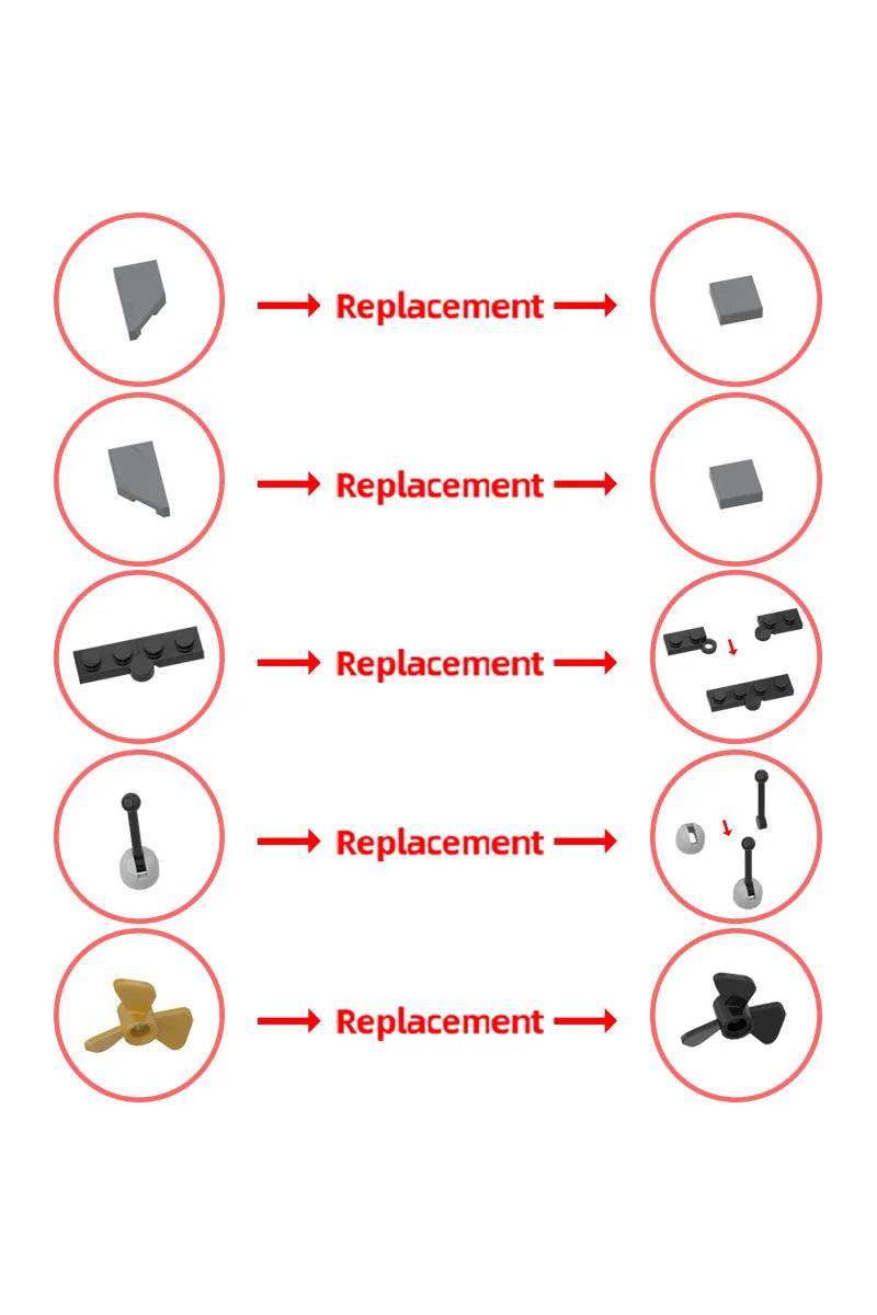 MOC-192566 CVN-78 Battleships Model Building Blocks Gift - ToylandEU