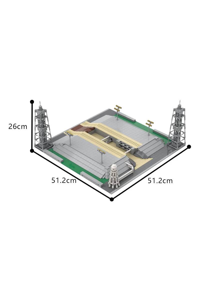 MOC-193861 NASA Artemis Space Launch System Building Blocks Building Bricks MOC - ToylandEU