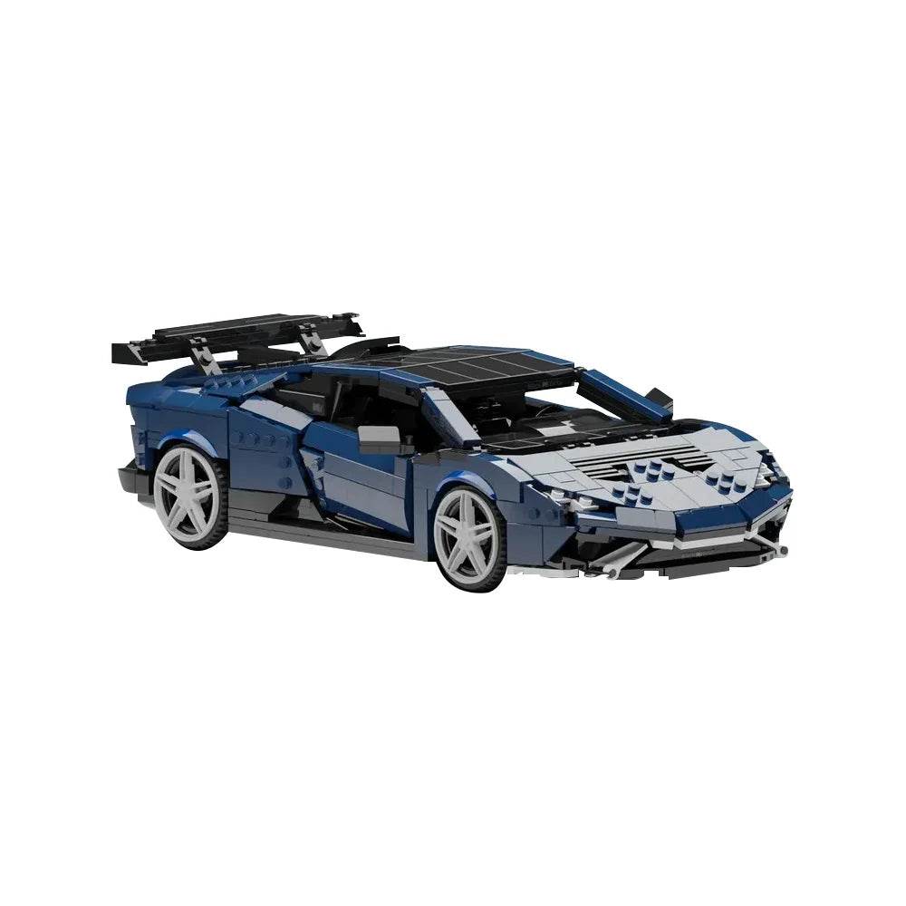 MOC-197774 Gallardo Style Huracan STO Model Building Blocks Building Bricks MOC - ToylandEU