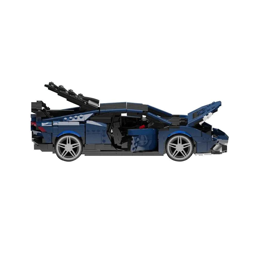 MOC-197774 Gallardo Style Huracan STO Model Building Blocks Building Bricks MOC - ToylandEU