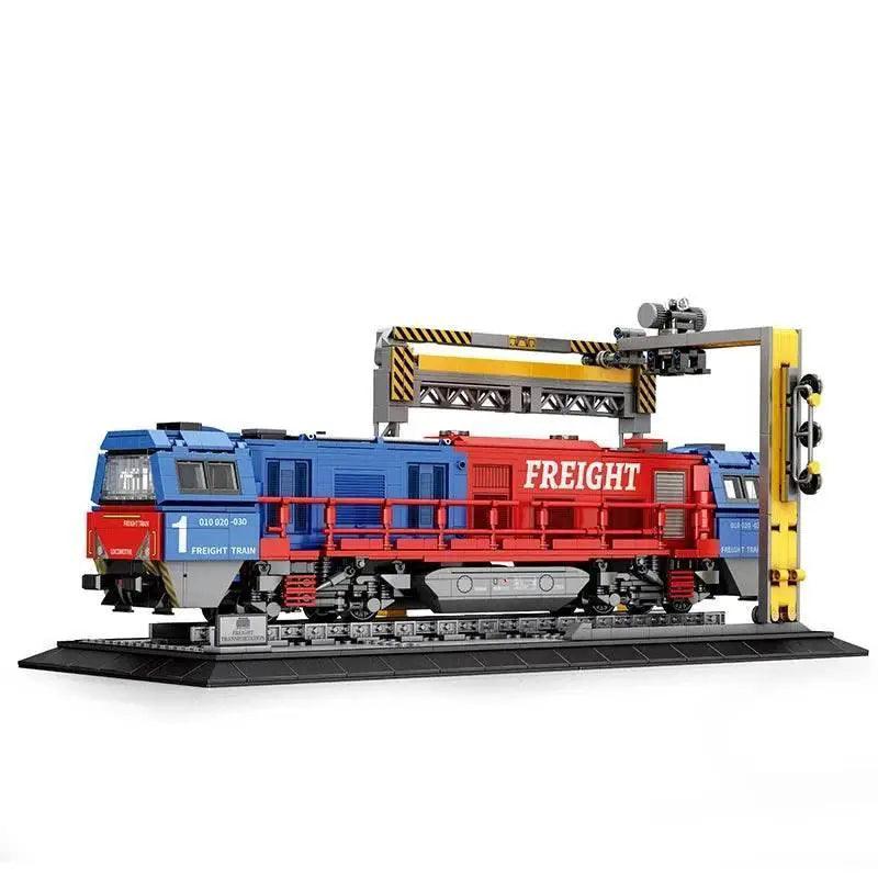  MOC 1980PCS G200 Passenger Train Building Blocks City Transport -  ToylandEU™