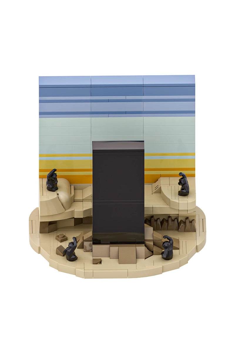 MOC 2001 A Space Odyssey Postcard Model Building Blocks Gift Building Bricks MOC - ToylandEU