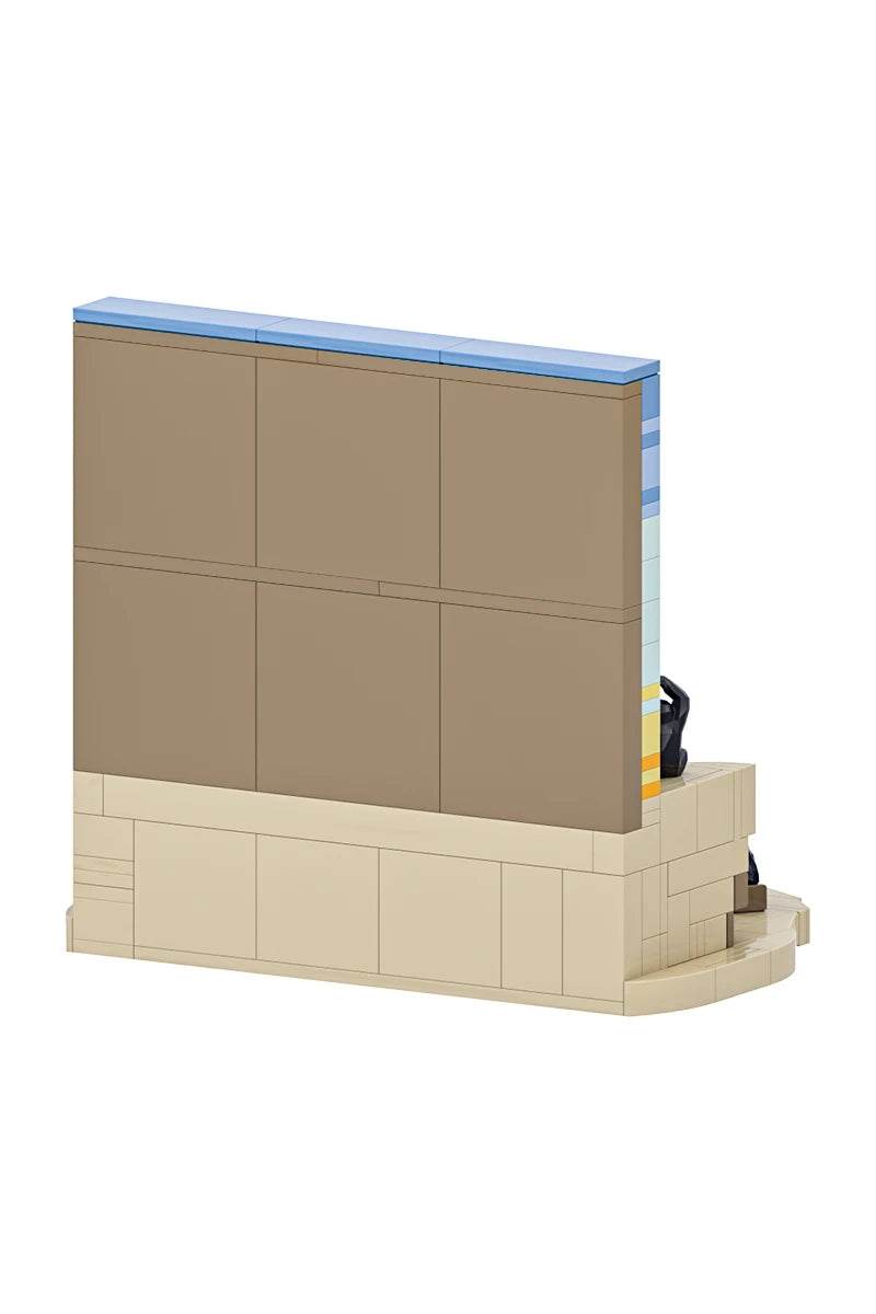 MOC 2001 A Space Odyssey Postcard Model Building Blocks Gift Building Bricks MOC - ToylandEU