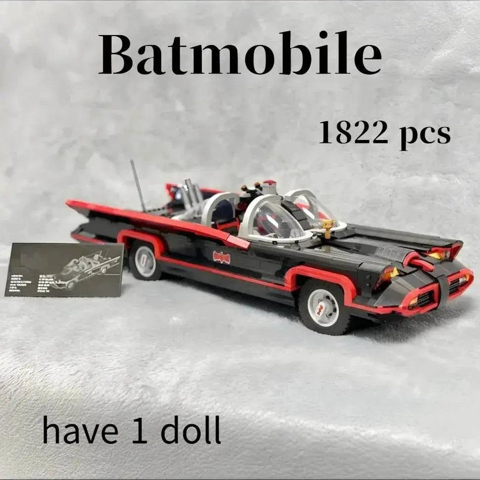  MOC 2025 NEW The Classic TV Series Bat Car 76328 Building Blocks Mobile Car Model Bricks Toys For Children Boys Christmas Gifts -  ToylandEU™