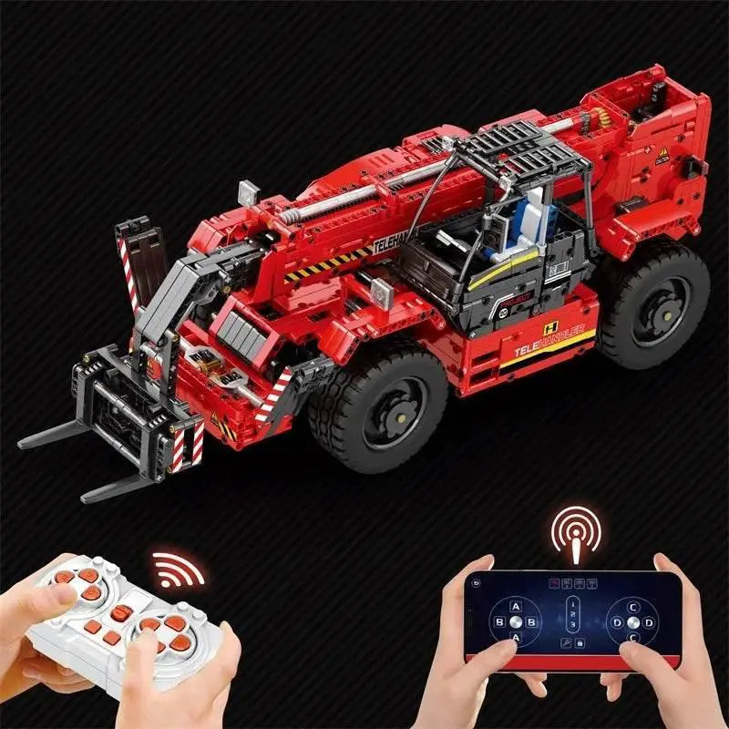 2260PCS Telescopic Forklift Building Blocks Remote Control Car - ToylandEU