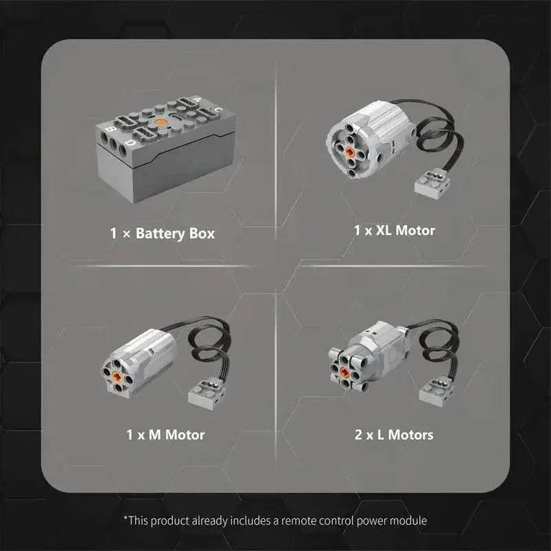 2260PCS Telescopic Forklift Building Blocks Remote Control Car - ToylandEU