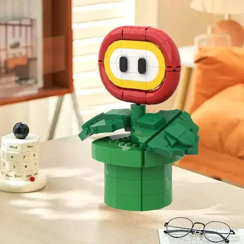  MOC 255PCS MOC Fire Flower Building Blocks Creative DIY Gift Building Bricks MOC -  ToylandEU™