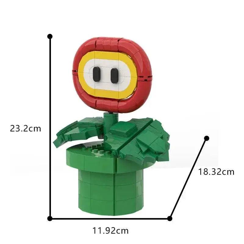  MOC 255PCS MOC Fire Flower Building Blocks Creative DIY Gift Building Bricks MOC -  ToylandEU™