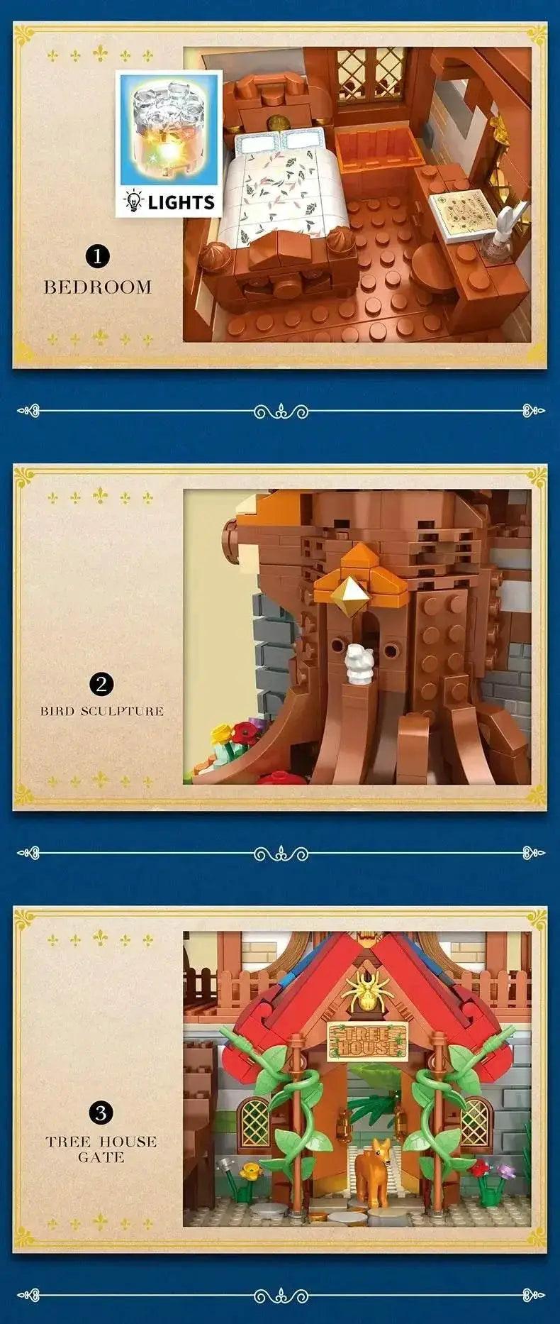  MOC 2566PCS Tree House Building Blocks MOC Model Toys for Kids -  ToylandEU™