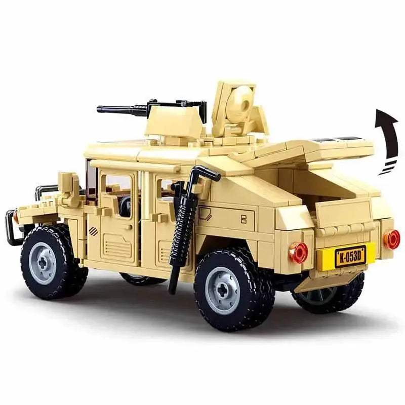 265PCS WW2 Military SWAT H2 Assault Vehicle Building Blocks - ToylandEU