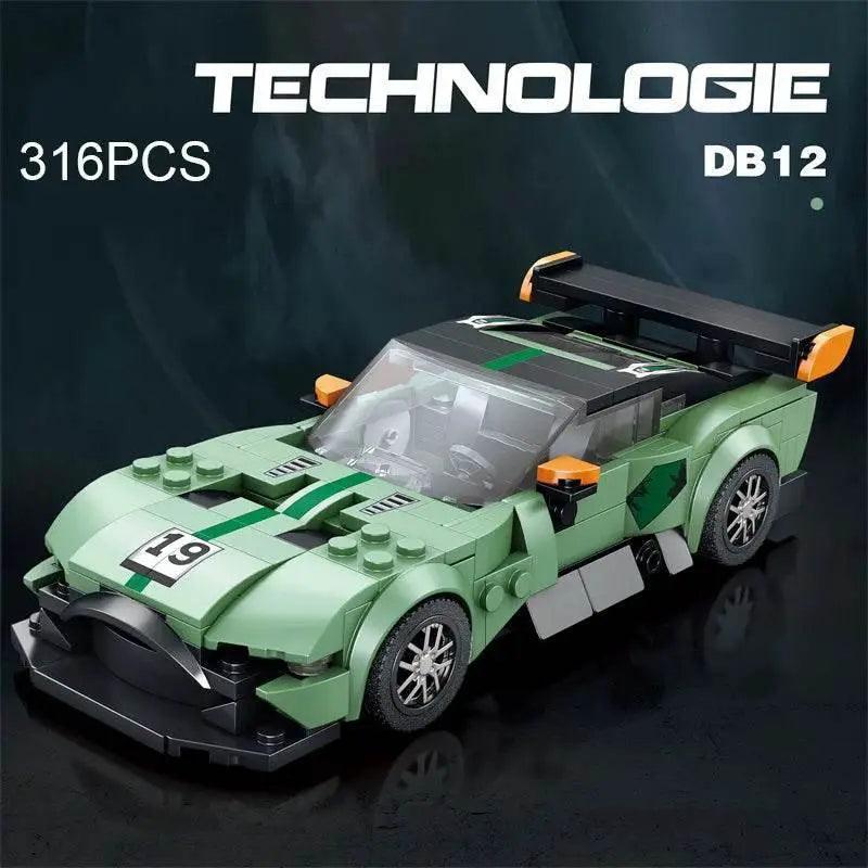  MOC 316PCS Champion Sports Car Building Blocks Creative Toy -  ToylandEU™