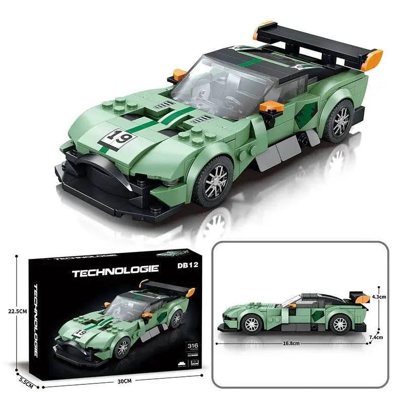  MOC 316PCS Champion Sports Car Building Blocks Creative Toy -  ToylandEU™