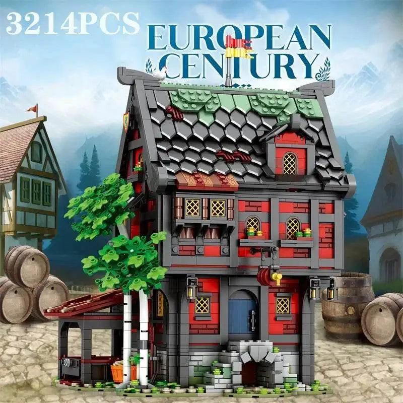  MOC 3214PCS Crusader Hotel Building Blocks MOC Model Kids Toys -  ToylandEU™