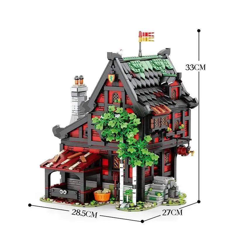  MOC 3214PCS Crusader Hotel Building Blocks MOC Model Kids Toys -  ToylandEU™