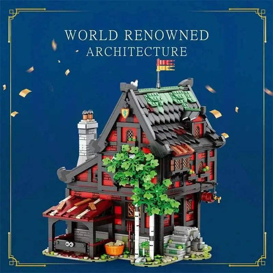 3214PCS Crusader Hotel Building Blocks MOC Model Kids Toys - ToylandEU