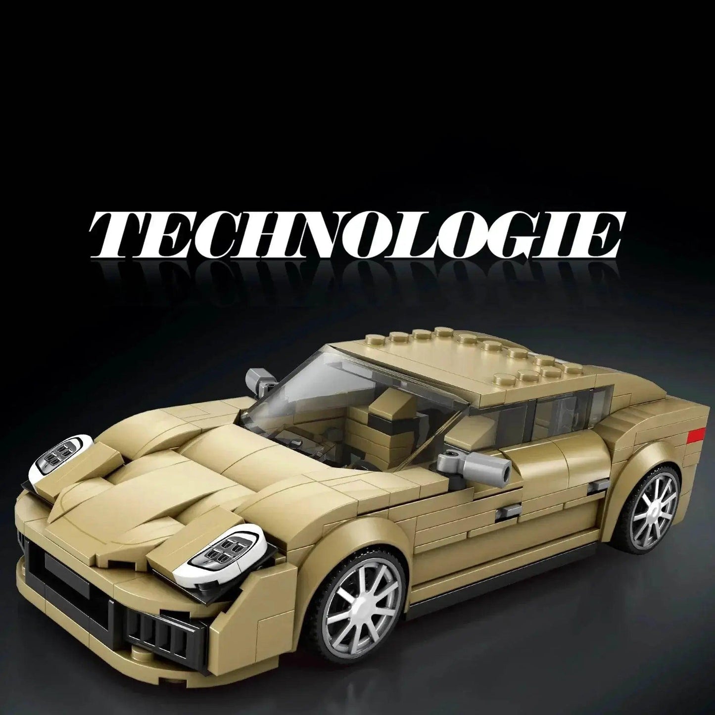  MOC 324PCS Luxury Coupe Building Blocks Speed Car Model Gift -  ToylandEU™
