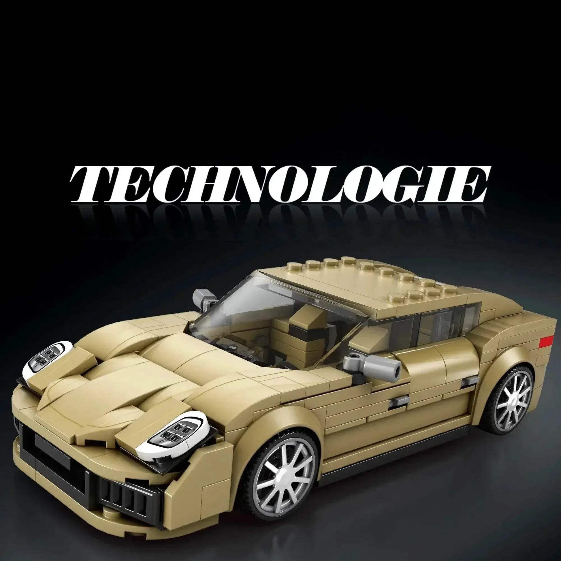 324PCS Luxury Coupe Building Blocks Speed Car Model Gift - ToylandEU