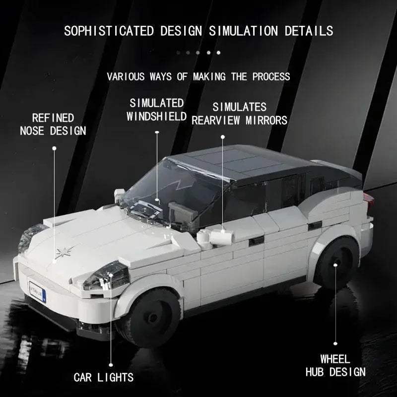 329PCS SUV Vehicle Building Blocks Classic City Electric Car Model Bricks Children’s Educational Assembly Toys - ToylandEU